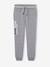 Pantalon jogging sport en molleton garçon gris chiné+marine - vertbaudet enfant 
