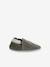 Chaussons élastiqués en cuir souple bébé lot marron+marron imprimé+vert imprimé - vertbaudet enfant 