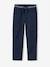 Pantalon droit cargo droit morphologique tour de hanches médium bleu nuit+sable - vertbaudet enfant 