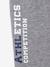 Pantalon jogging sport en molleton garçon gris chiné+marine - vertbaudet enfant 