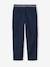 Pantalon droit cargo droit morphologique tour de hanches médium bleu nuit+sable - vertbaudet enfant 