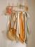 Lot de 3 langes unis en gaze de coton Bio* lot rose+multicolore - vertbaudet enfant 