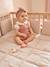 Cot/Playpen Bumper in Plain Cotton Gauze olive+taupe - vertbaudet enfant 