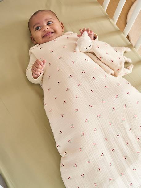 Gigoteuse CHERRY personnalisable beige imprimé - vertbaudet enfant 