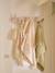 Pack of 3 cotton muslin squares BABYLON printed beige - vertbaudet enfant 