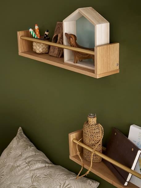 Set of 2 Book Shelves wood - vertbaudet enfant 