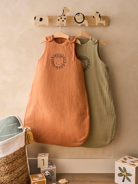Gigoteuse été ETHNIC ocre+vert sauge - vertbaudet enfant 