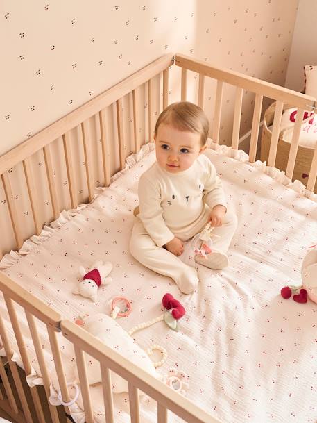 CHERRY playmat / floor mat printed beige - vertbaudet enfant 