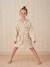 Bathrobe with Recycled Cotton for Children, Little Unicorn printed white - vertbaudet enfant 
