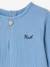 Baby shirt in cotton gauze pale blue - vertbaudet enfant 