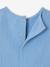 Baby shirt in cotton gauze pale blue - vertbaudet enfant 