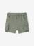 Short style battle bébé en molleton texturé kaki+noisette - vertbaudet enfant 