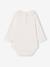 Body bébé col en broderie anglaise manches longues écru - vertbaudet enfant 