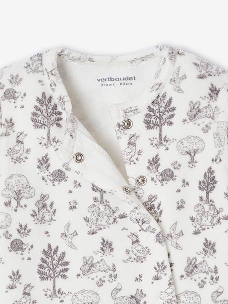 Sleepsuit box and velvet comforter ecru - vertbaudet enfant 