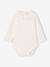 Body bébé col en broderie anglaise manches longues écru - vertbaudet enfant 