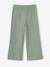 Pantalon fille legging large blanc imprimé+corail+marine+mauve+vert sauge - vertbaudet enfant 