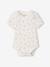 Lot de 5 bodies bébé fille manches courtes coffret cadeau écru - vertbaudet enfant 