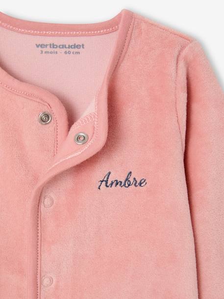 Baby bodysuit, dungarees, hat and cardigan set rose - vertbaudet enfant 