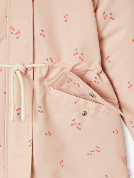 3-in-1 girls' parka pale pink - vertbaudet enfant 