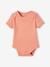 Lot de 5 bodies bébé fille manches courtes coffret cadeau écru - vertbaudet enfant 