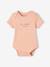 Lot de 5 bodies bébé fille manches courtes coffret cadeau écru - vertbaudet enfant 