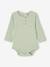 Ensemble body + legging + foulard bébé vert sauge - vertbaudet enfant 