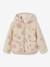 Veste fille sherpa motifs écru+vanille - vertbaudet enfant 
