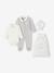 6-piece baby gift set marl grey - vertbaudet enfant 