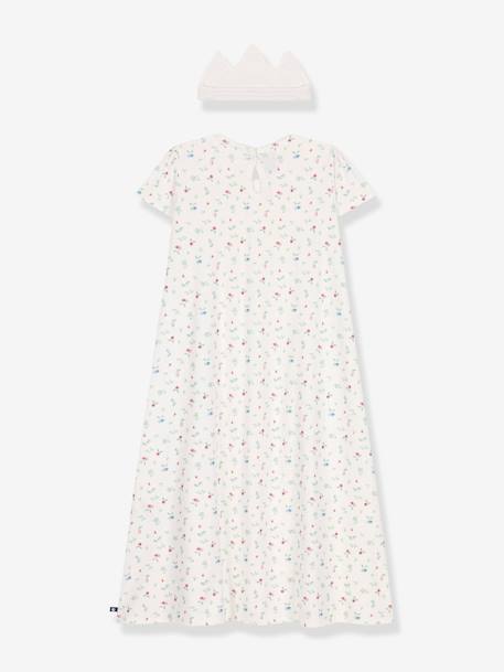 Nightie & Tiara for Children, PETIT BATEAU white - vertbaudet enfant 