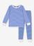 Pyjamas in Tube Knit Fabric, for Children, PETIT BATEAU blue - vertbaudet enfant 