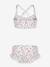 Floral Two-Piece Swimsuit for Girls, PETIT BATEAU white - vertbaudet enfant 