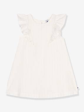 Fille-Robe enfant en coton manches courtes