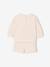 Sweatshirt & Shorts Set for Babies ecru - vertbaudet enfant 
