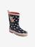 Printed Rubber Wellies for Children printed blue - vertbaudet enfant 