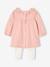 Baby dress, leggings and headband set rose - vertbaudet enfant 