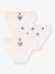 Lot de 3 culottes enfant en coton imprimé coeurs blanc - vertbaudet enfant 