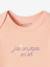Lot de 5 bodies bébé fille manches courtes coffret cadeau écru - vertbaudet enfant 