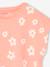 Lot de 3 tee-shirts fille fantaisie manches courtes bleu grisé+bleu pâle+rose poudré - vertbaudet enfant 
