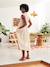 Long Cotton Poplin Dress, Maternity & Nursing sandy beige - vertbaudet enfant 