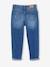 NARROW Hip, Straight Leg MorphologiK Jeans for Girls bleached denim+deep blue+stone - vertbaudet enfant 