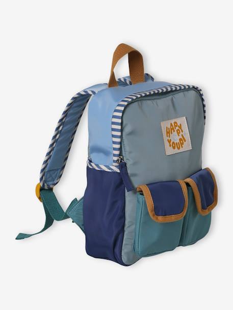 Pre-School Backpack for Boys sky blue - vertbaudet enfant 
