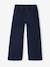 Girls' Basics Large Leggings mauve+navy blue - vertbaudet enfant 