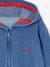 Zipped Jacket with Denim-Coloured Pockets stone - vertbaudet enfant 