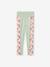 Sports Leggings with Printed Side Panels for Girls sage green - vertbaudet enfant 
