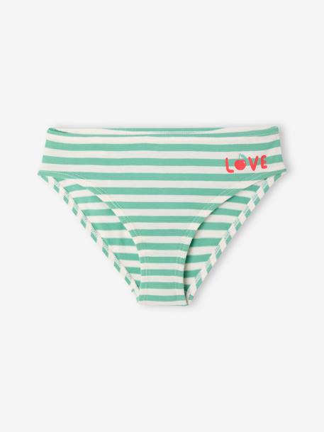 Pack of 7 Fancy Briefs for Girls ecru - vertbaudet enfant 