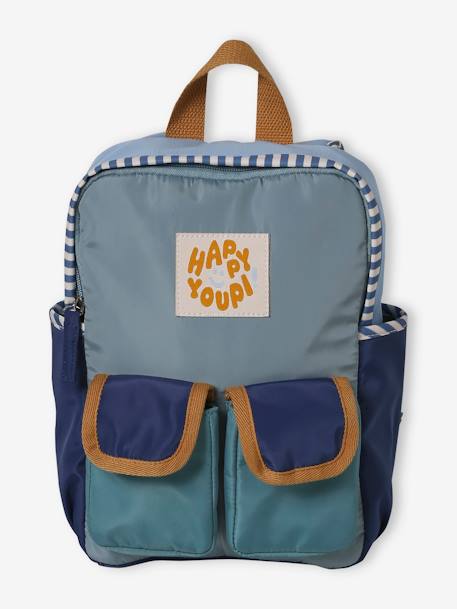 Pre-School Backpack for Boys sky blue - vertbaudet enfant 