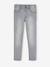 Morphological slim thin jeans for boys black denim+Dark Blue+Dark Grey+Denim Blue+denim grey+double stone - vertbaudet enfant 