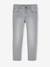 Slim morphological jeans for boy size large Dark Blue+Dark Grey+Denim Blue+denim grey+double stone - vertbaudet enfant 