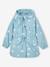 Ciré fille à capuche motifs magiques bleu ciel+rose+sauge imprimé - vertbaudet enfant 