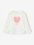 Lot de 3 t-shirts fille fantaisie manches longues anthracite+bleu grisé+corail+indigo+rose - vertbaudet enfant 